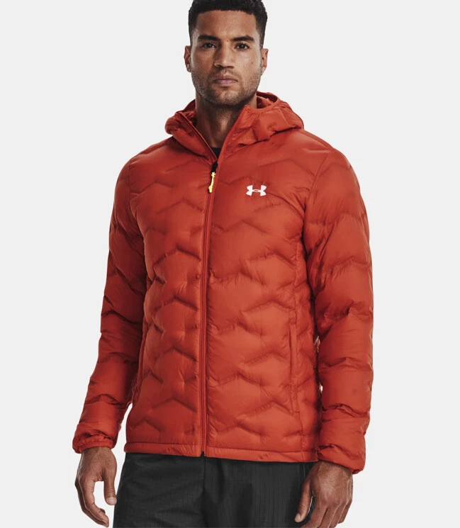 Under Armour UA Men’s Lightweight Down Jacket Orange- Chili Size XL 1373461  620