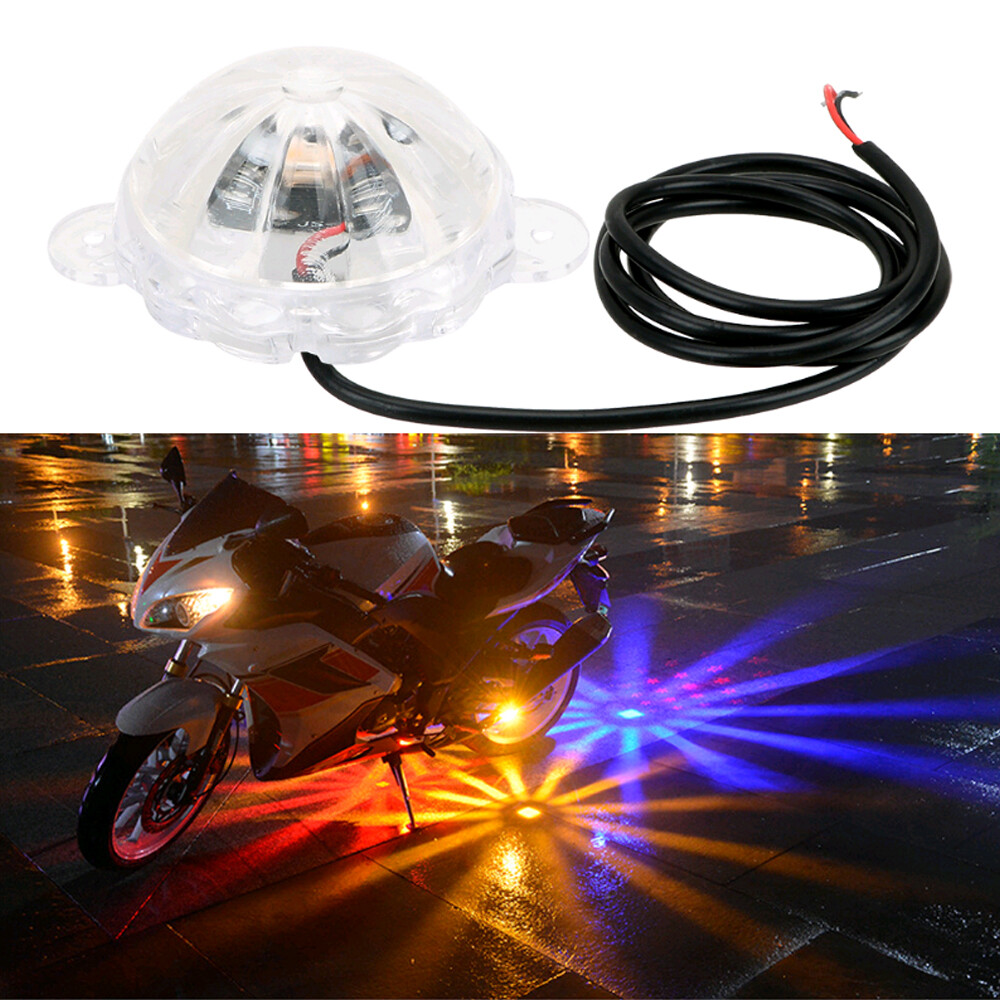 Flash Multi Color Strobe Light Atmosphere Lamp Chassis Light