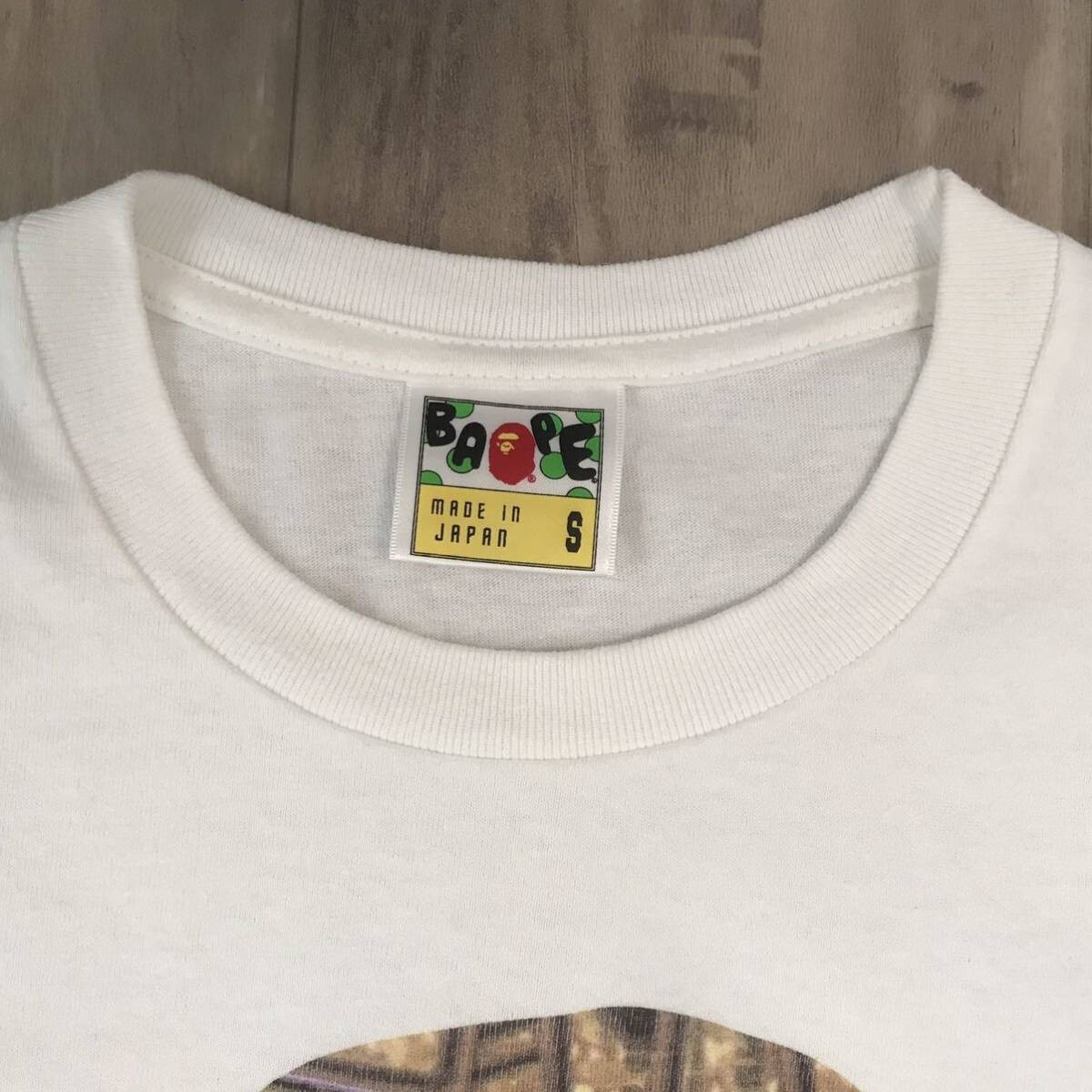 NFS limited Gold card APE Big head T-shirt BAPE nigo White A