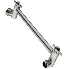 10" Solid Brass Adjustable Shower Extension Arm for Shower Head, BAR1054-02