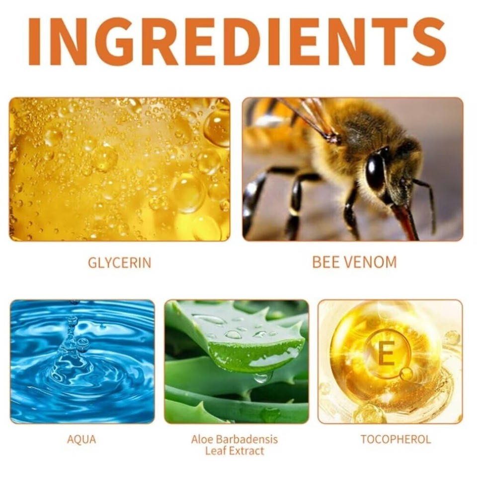 2Pcs Bee Venom Treatment Cream, 2024 New Professional Bee Venom Repair