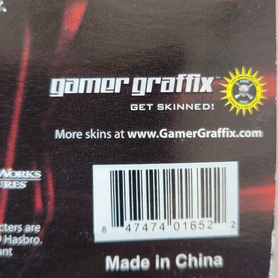 Transformers GamerGraffix Extraíble y Reutilizable Decepticons Coleccionista Skin Lote 37 Foto 3 de 4