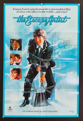The Escape Artist Movie Poster Griffin O'Neal Desi Arnaz