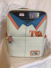 Loungefly Marvel Loki Variant TVA Womens Mini Backpack Double Strap Bag Purse