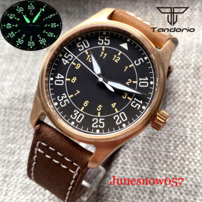 200M Waterproof Brushed Case NH35 PT5000 39MM Automatic Men Watch Luminous Dial
