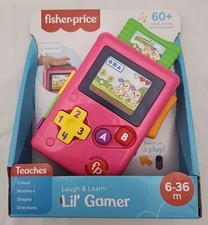 Fisher-Price Laugh Learn Lil Gamer 60 Songs, Sounds, Tunes, Phrases New