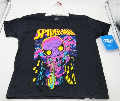 Light Spiderman KIDS Tee Size 