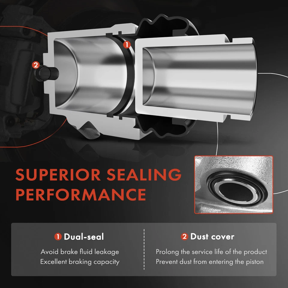 Front Right Passenger Brake Caliper for Mercedes-Benz CL550 2009-2014 S550 S350 — 第 4/4 张图片