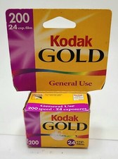 Sealed Kodak Gold 200 35MM Color Print Film 24 Exposure General Use Exp 06/01