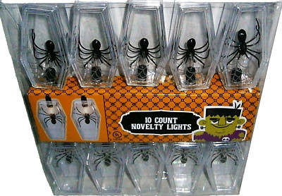 90'' ~ MOLDED SPIDER LIGHT STRINGS ~ End -to-End Connect ~ Total Length 123''