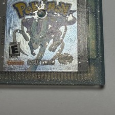 Pokemon Crystal Version Authentic OEM Nintendo Game Boy Color Tested No Save