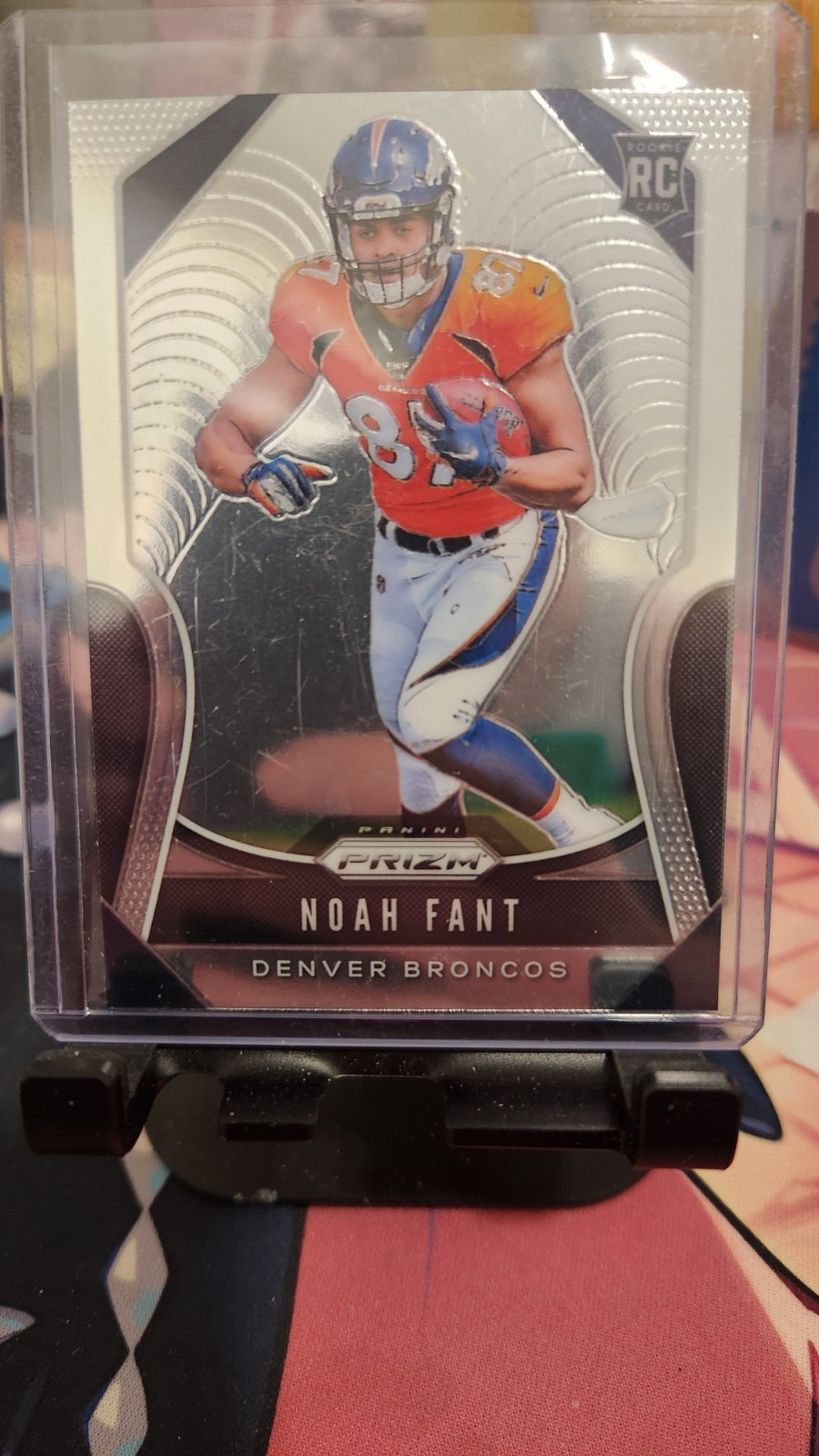 2019 Panini Prizm - Rookies Noah Fant #365 Silver Prizm (RC)