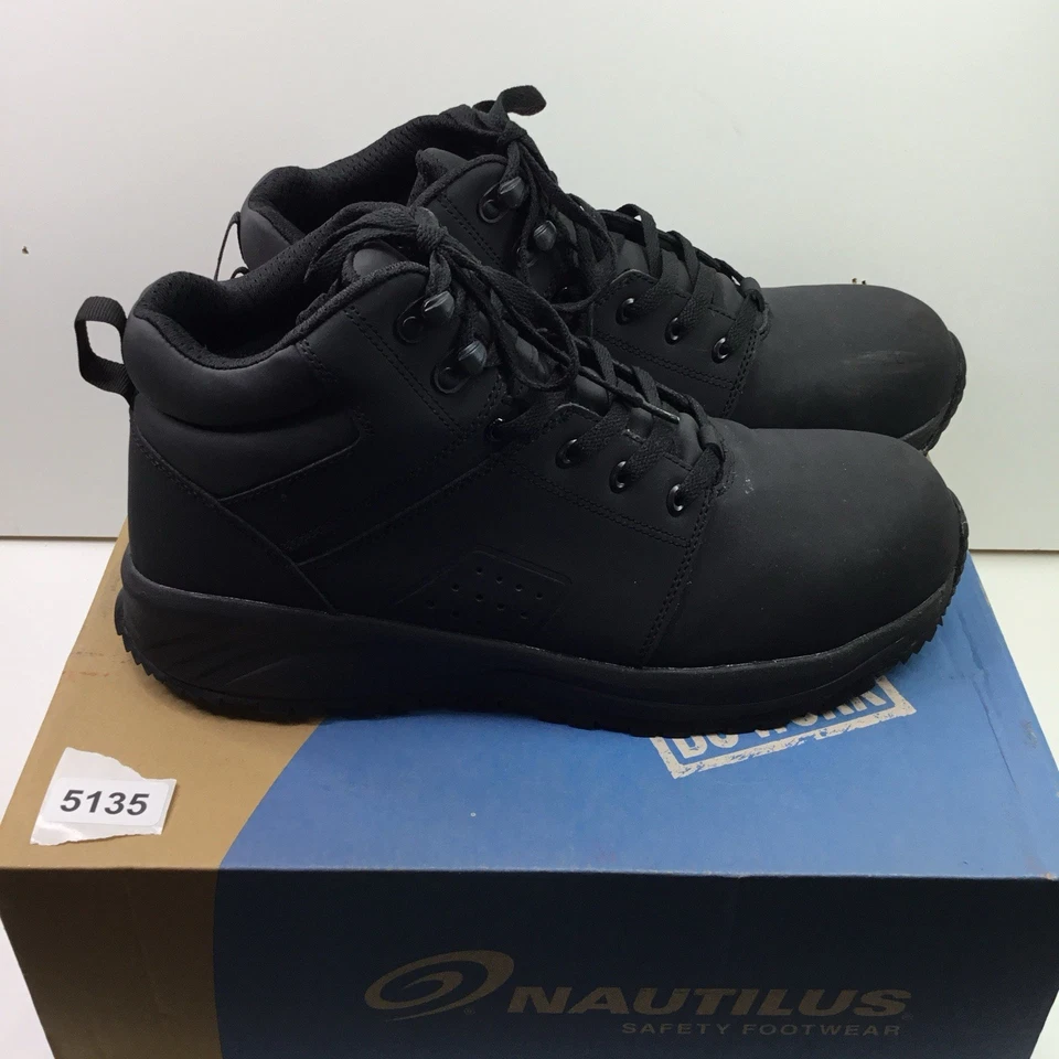 Nautilus 男式 Blk。 Safety Footwear Guard CT 工作鞋 12EE 码 二手 — 第 4/4 张图片