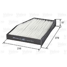 Innenraumfilter Pollenfilter für Audi A3 8P1 8P7 8PA Q3 8UB 24072474