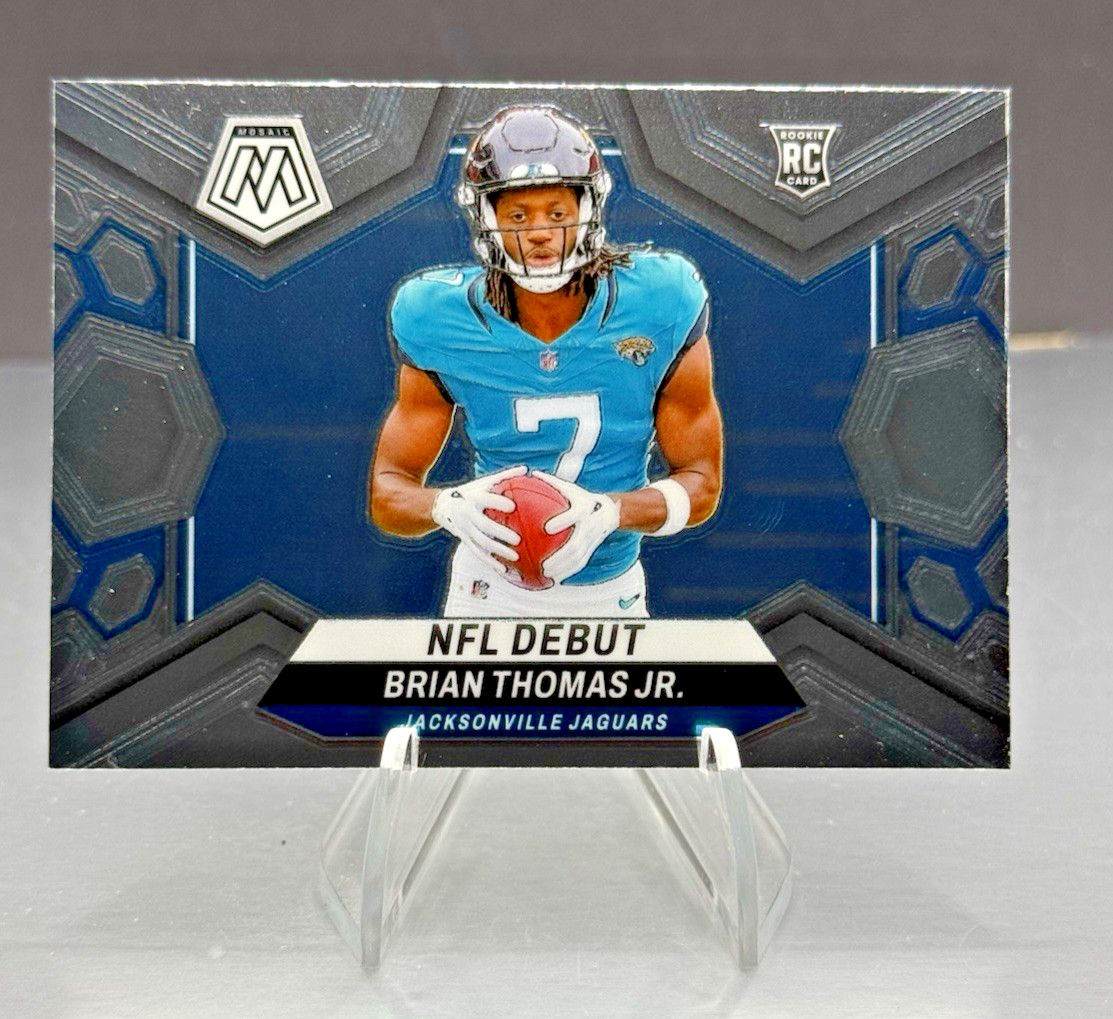 2024 Panini Mosaic - Brian Thomas Jr. Rookie NFL Debut  #282 Jaguars (RC)