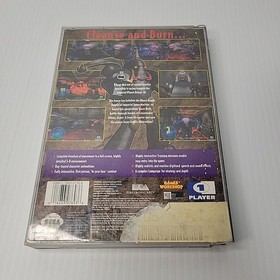 Space Hulk Vegeance Of The Blood Angels (Sega Saturn, 1996) With Manual