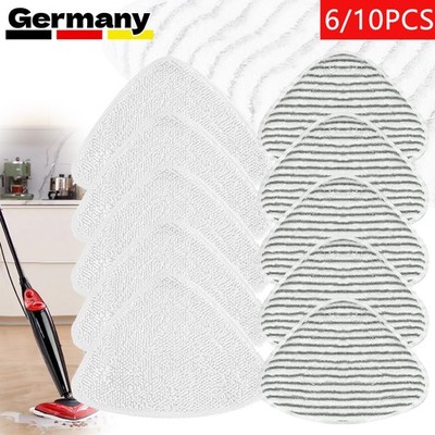 6/10X Ersatzbezüge Für Vileda Steam XXL Power Pad Dampfreiniger Ersatzbezug Neu