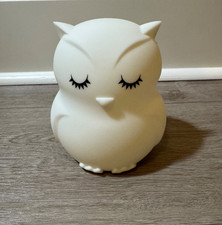 Justice Like LumiPets  Owl - Children's Nursery Night Light, Many Colors