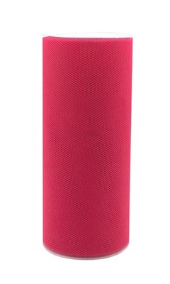 SSWBasics Hot Pink Tulle 6 inches x 25 yards