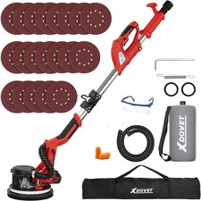 Levigatrice Muro Giraffa Elettrica 850W 6 Velocità Luce LED e 20 Dischi Gr.Mista