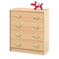 Kommode - Buche - 86 cm hoch Sideboard Anrichte Beistellschrank