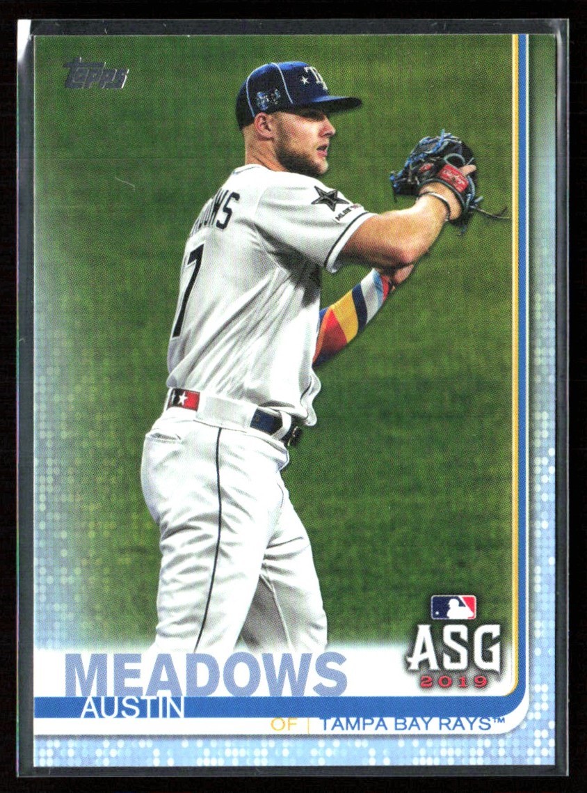 Austin Meadows 2019 Topps Update All Star Game Father's Day Blue /50 #US136