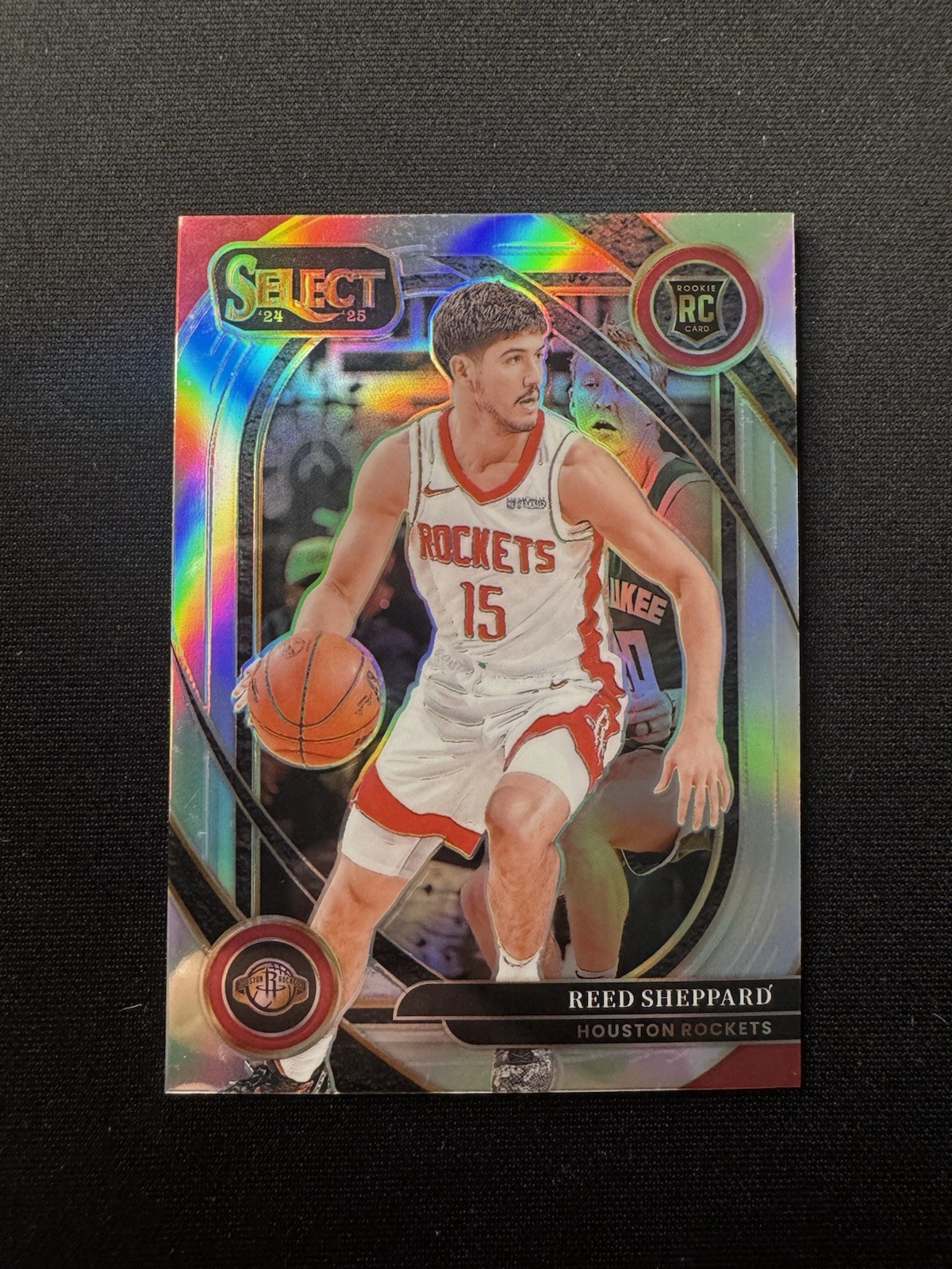Reed Sheppard 2024-25 Panini Select - Courtside Silver Prizm Rookie RC #299 SP