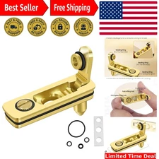 Classic Metal Gasket Seal for Zippo Lighters with Cotton Felt & Flint Access