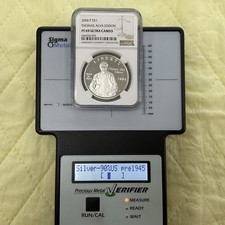 2004-P Thomas Alva Edison Silver Modern Commemorative $1 PF 69 Ultra Cameo NGC