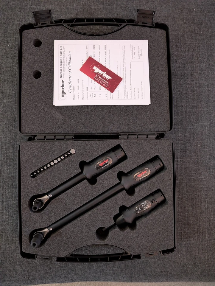 Juego de llaves dinamométricas Norbar Premium Velotorque herramientas de reparación de bicicletas - Imagen 2 de 3