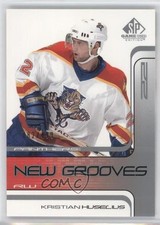 2001-02 SP Game Used Edition New Grooves 82/499 Kristian Huselius #79 2a8