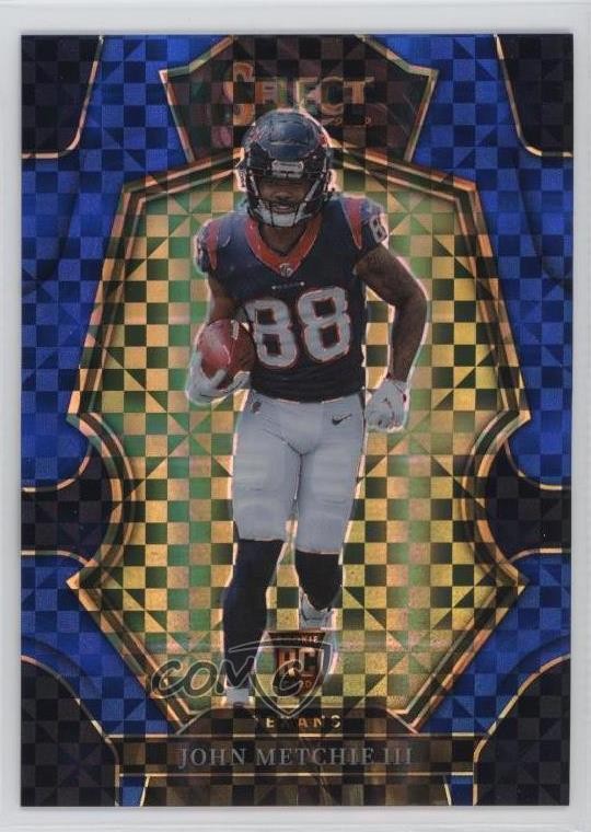 2022 Panini Select Premier Level Blue Prizm /149 John Metchie III #141 04qn