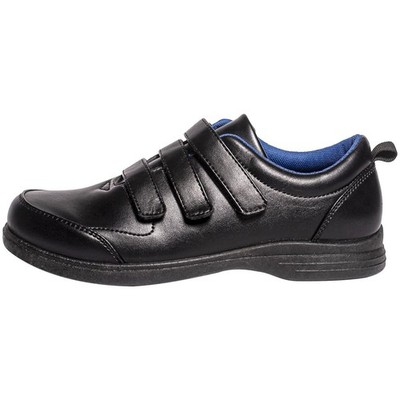Kids Boys School Shoes kids Formal Touch Straps Anti-Slip Sporty Trainers