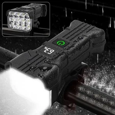 Rechargeable LED Mountain Bike Lights 90000LM Bicycle Torch Front Lamp