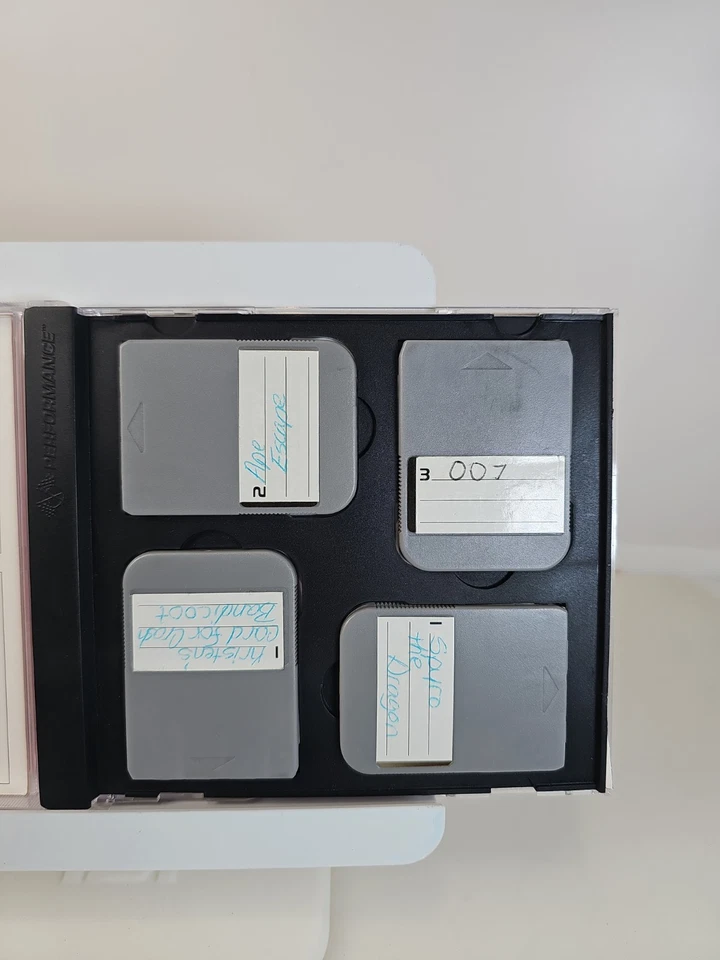 Performance Memory Card Case & 4 Cards (Sony PlayStation 1, PS1) Fast Ship - Image 4 of 4