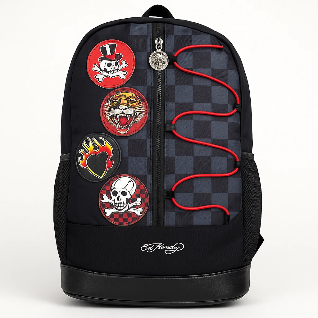 Ed Hardy Backpack Black Bags for Men for sale | eBay display picture 2