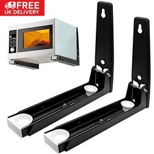 Wall Mounted Adjustable Stretch Oven Shelf Microwave Bracket  Rack Holder UK