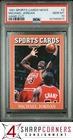 1991 ALLAN KAYE'S SPORTS CARDS NEWS MAGAZINE HAND CUT #2 MICHAEL JORDAN PSA 10