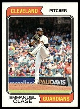 2023 Topps Heritage Emmanuel Clase Cleveland Guardians #200