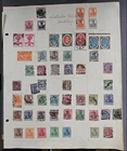 Germany Period 1900/1930 set of +/- 130 different used and MH stamps