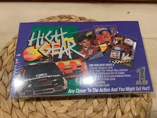 1994 NASCAR Wheels Race Cards High Gear ‘94 Series 2 Factory Sealed Wax Box NEW