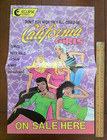 CALIFORNIA GIRLS ECLIPSE COMICS 1987 TRINA ROBBINS ART PROMOTIONAL POSTER — photo 1