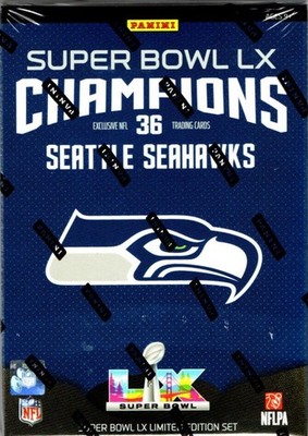2026 Panini NFL Super Bowl LX Seattle Seahawks 36 Football Trading