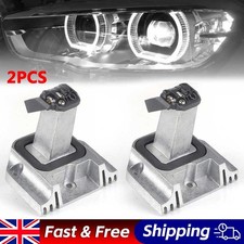 2X White LED Angle Eyes DRL Headlight Module 63117296905 For BMW F20 F21 2011-15