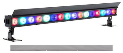 American DJ ElectraPix Bar 16 UV Outdoor Light Strip Bar + 30° Difusion Filter