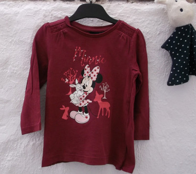Langarmshirt Grösse  98    Disney   Ernstings family  Minnie Mouse