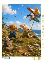 Calvendo Puzzle The Big Windmill | 2000 Pieces, Finished Size 35.4 × 26.4 In (90