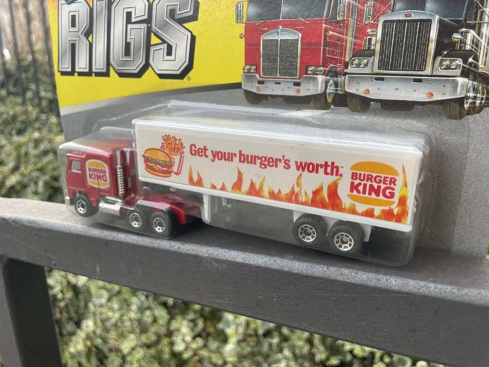 1:64 MATCHBOX SUPER RIGS KENWORTH BURGER KING NUOVO - Immagine 3 di 4