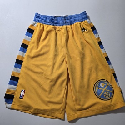 Denver Nuggets NBA Basketball Shorts adidas adult Size Small 
