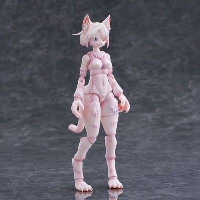 Aoshima ACKS Khao Manee - Kemono Furry Girl bewegliche Figur Kostenloser Vers...